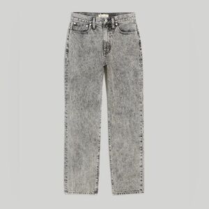 Like New Madewell Perfect Vintage Straight Leg Jeans in Acid Wash